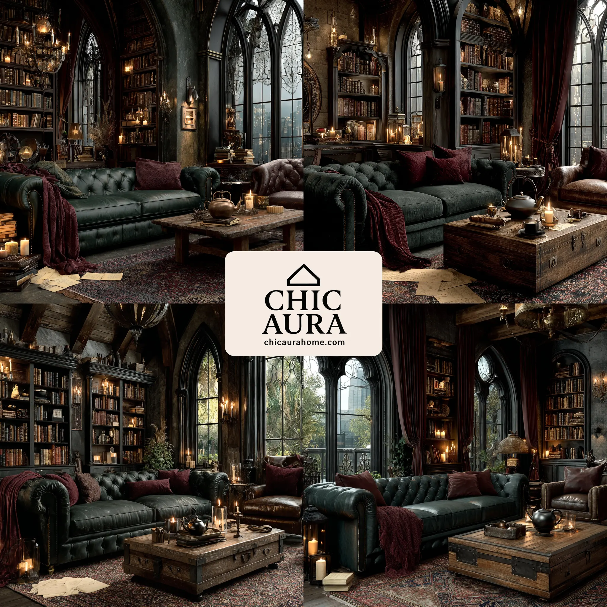 Cozy Dark Academia: 4 Enchanting Ways to Transform Your Home