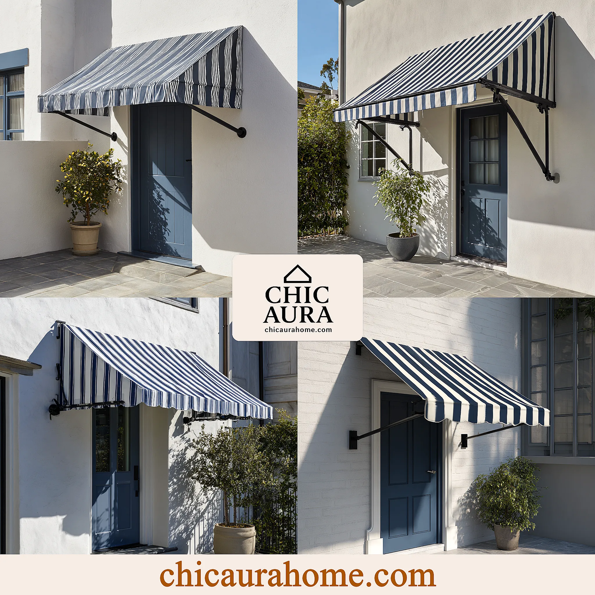 awnings over doors entrance porches
