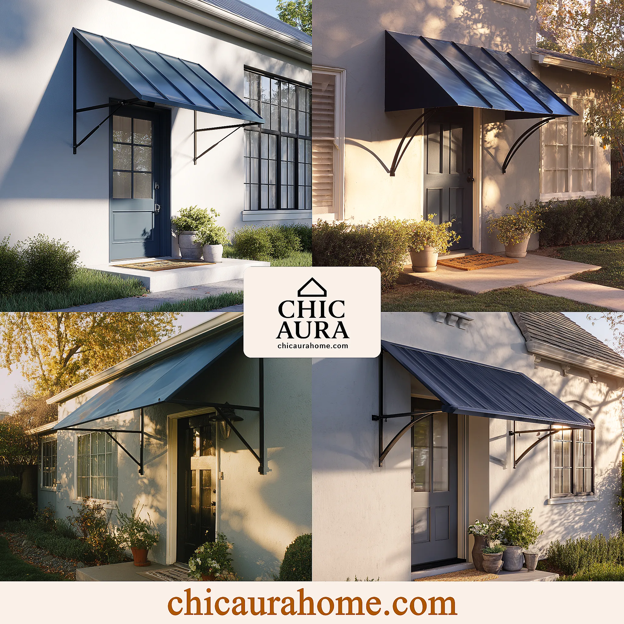 awnings over doors entrance