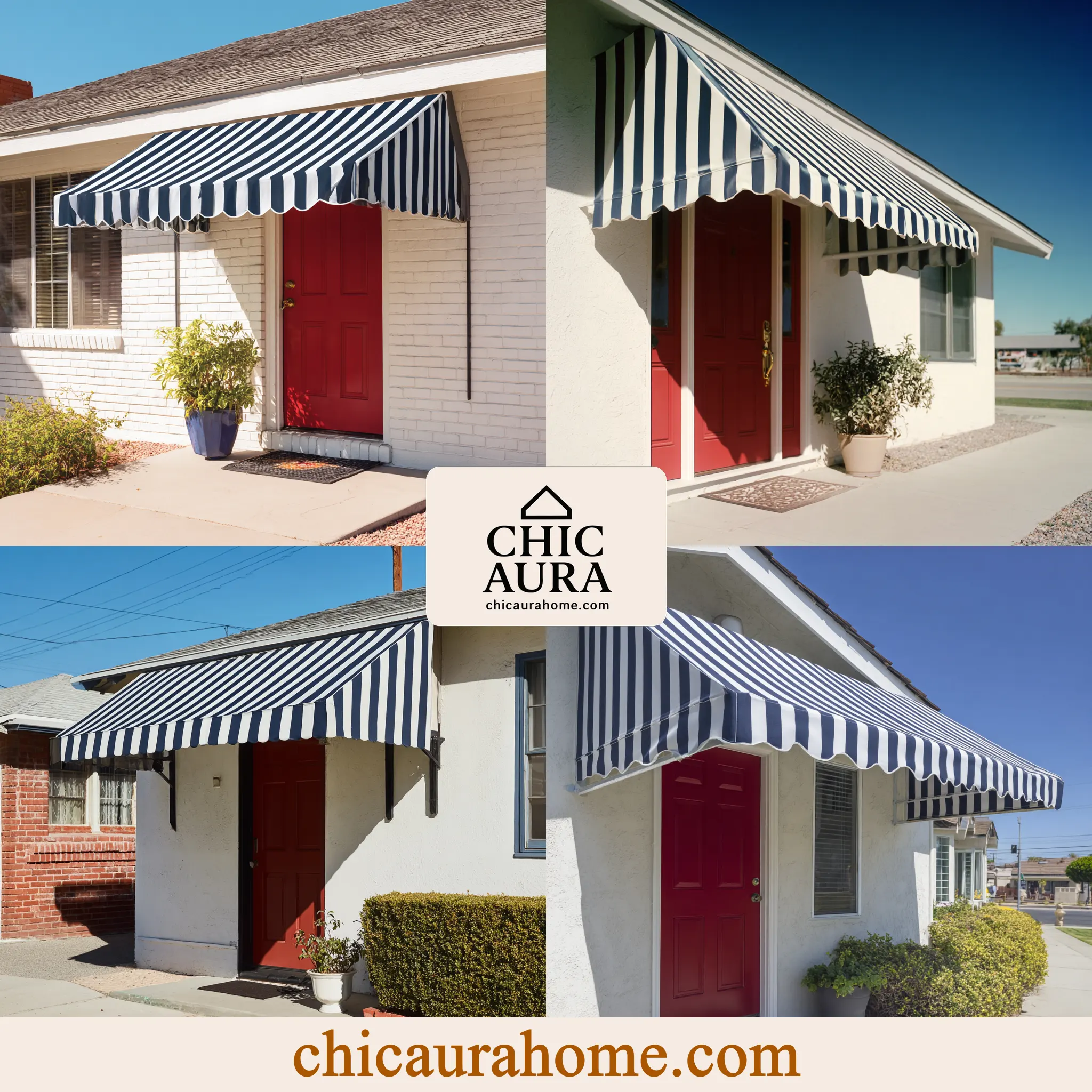 awnings over front door