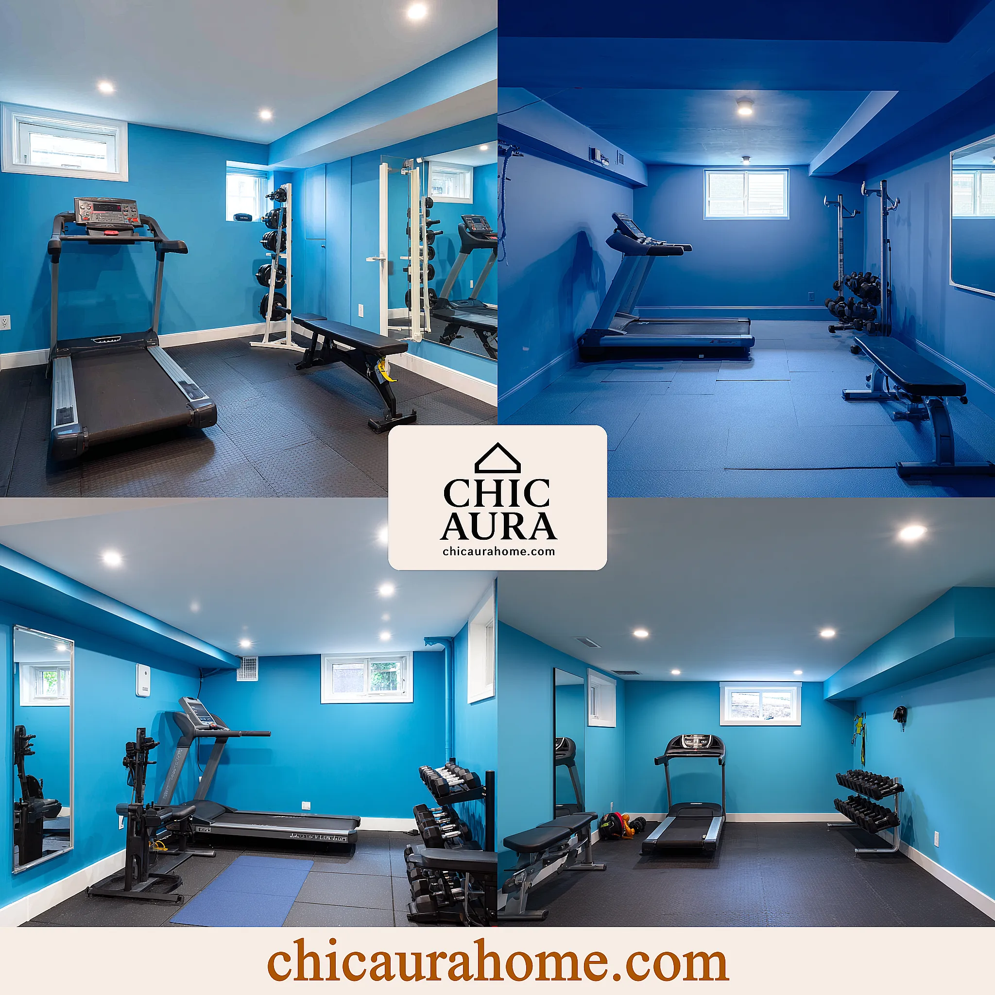 basement gym paint colors