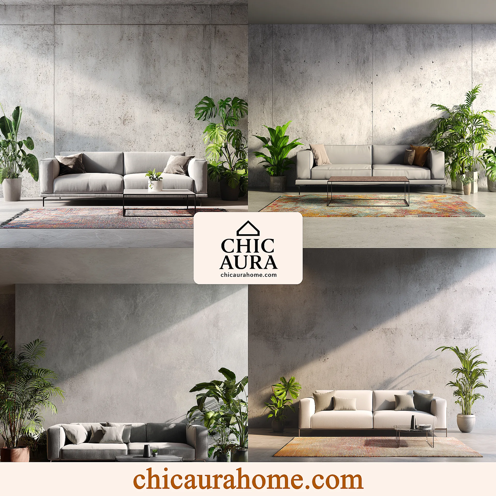 clean concrete wall
