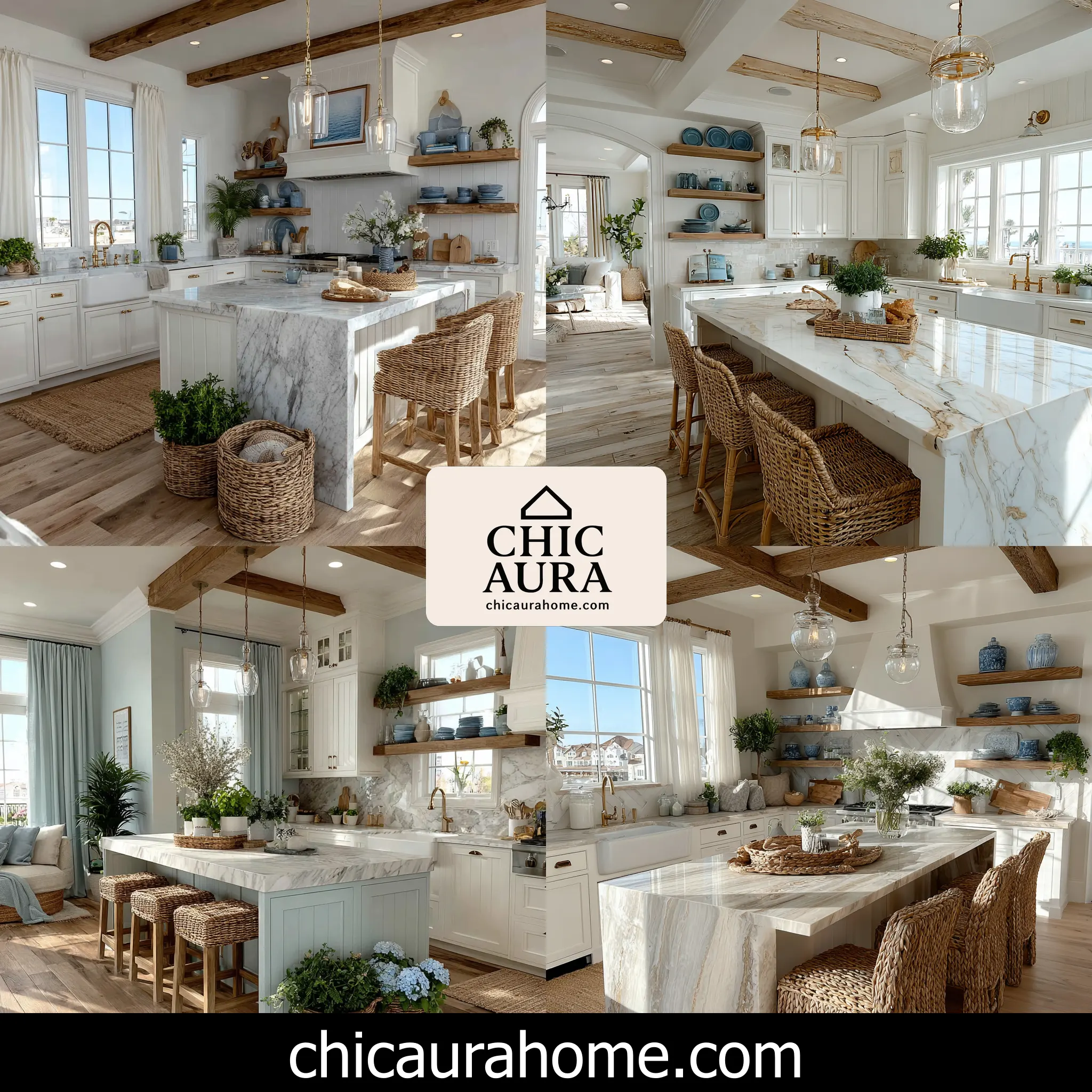 coastal cottage kitchen