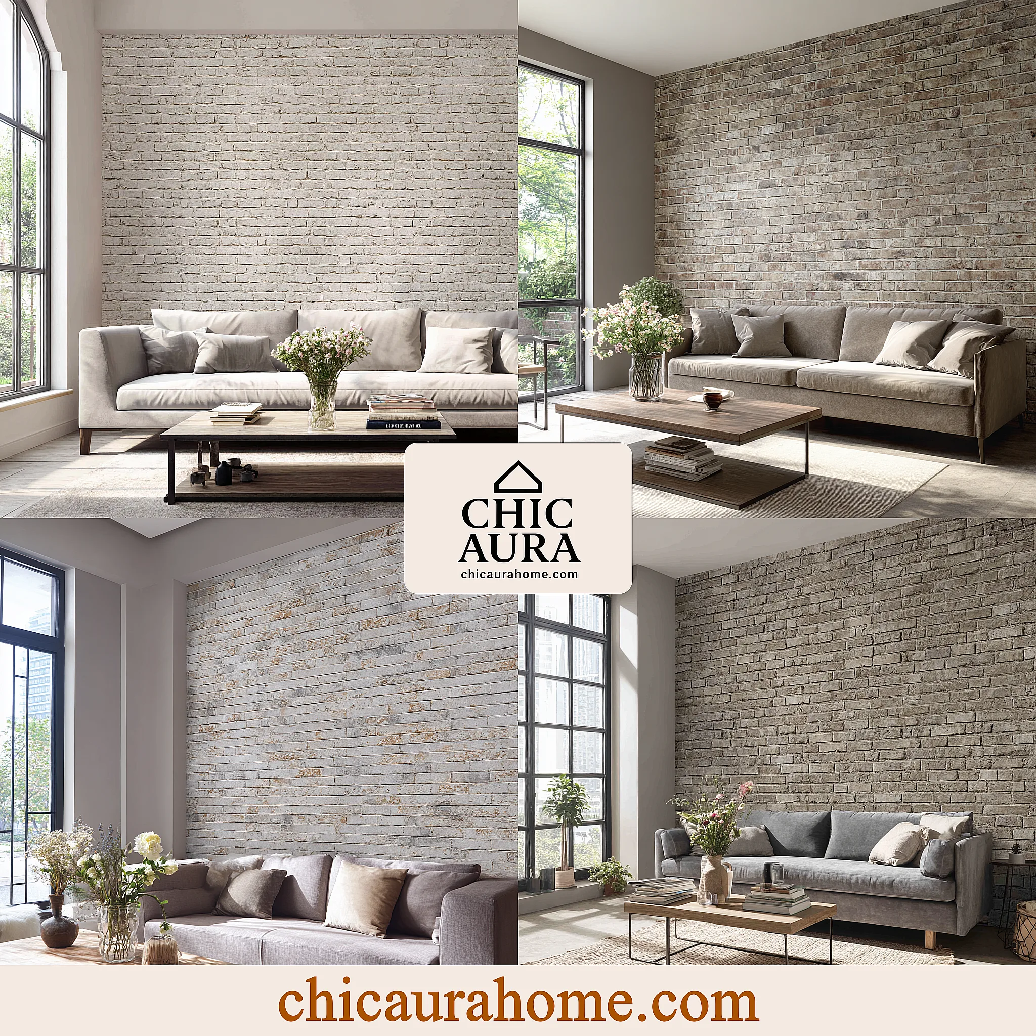 faux brick wall panels