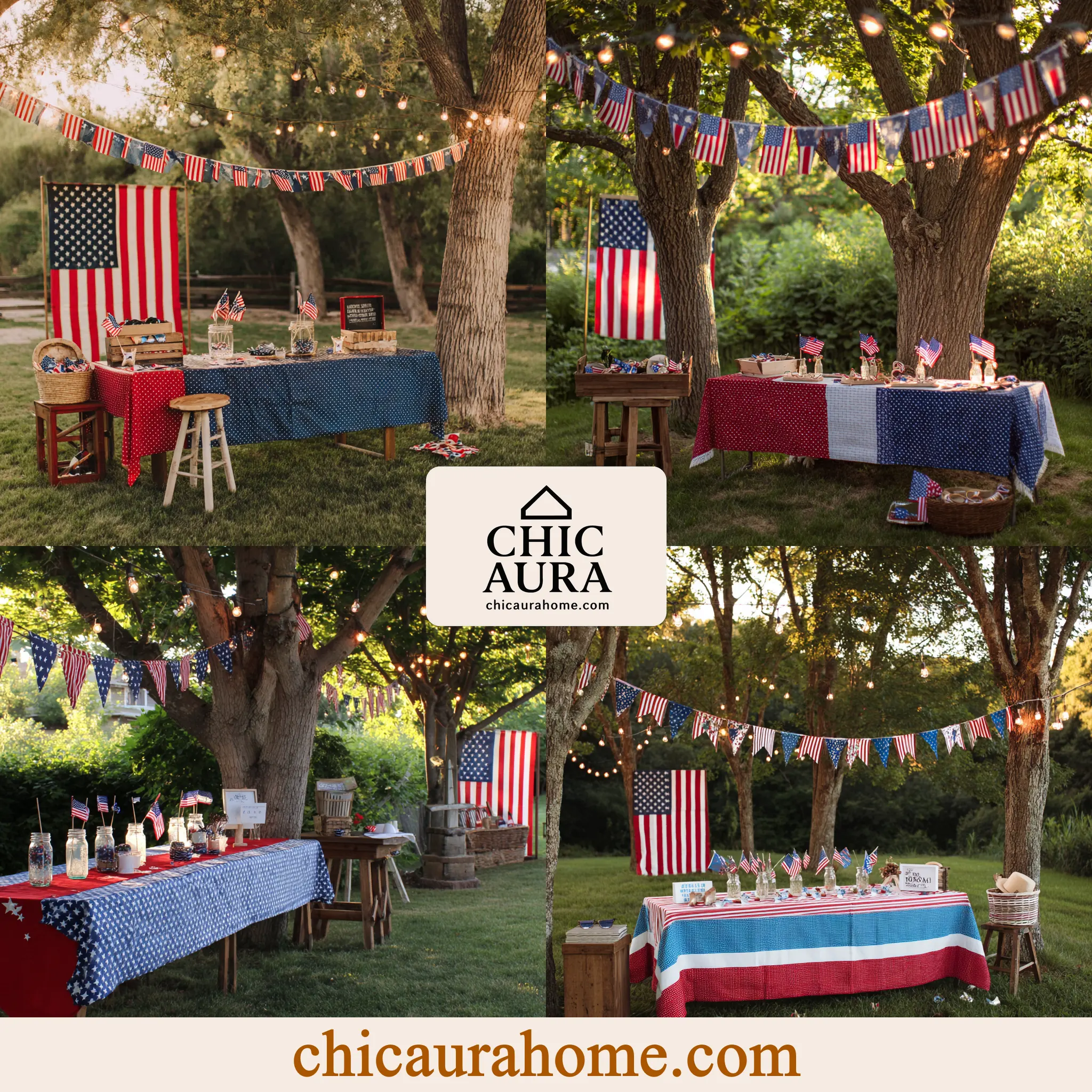 labor day decorations outdoor