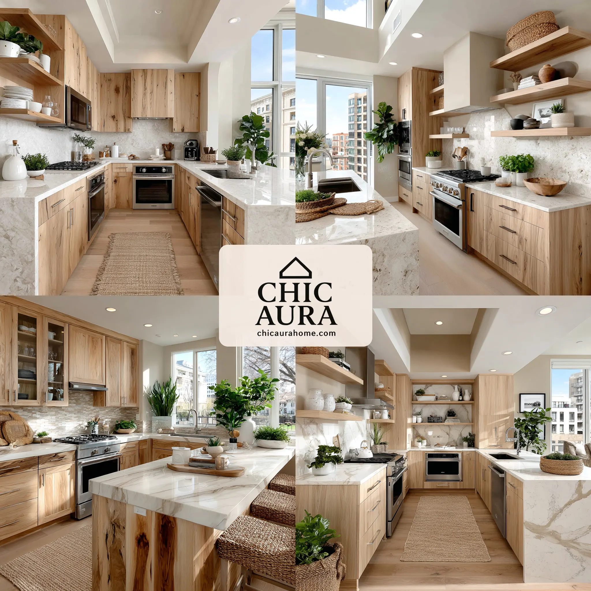light oak kitchen cabinets