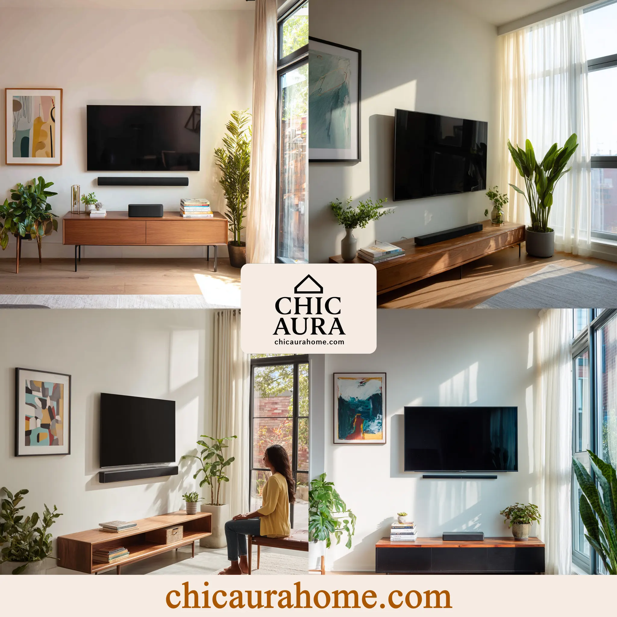 mounted tv wall decor living rooms