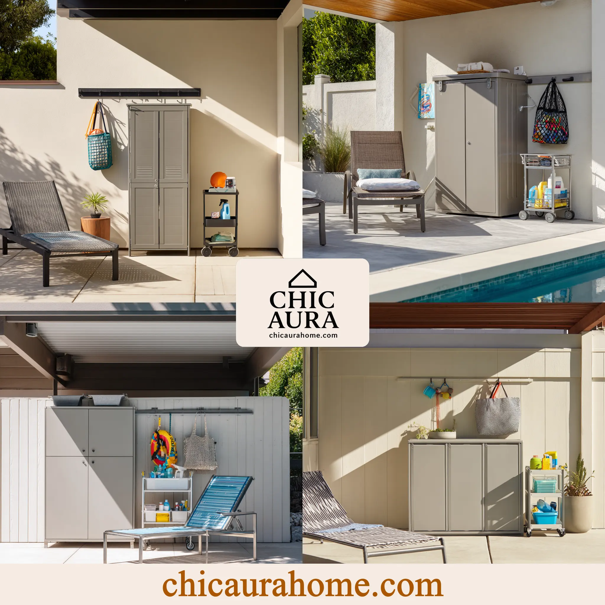 pool organization diy