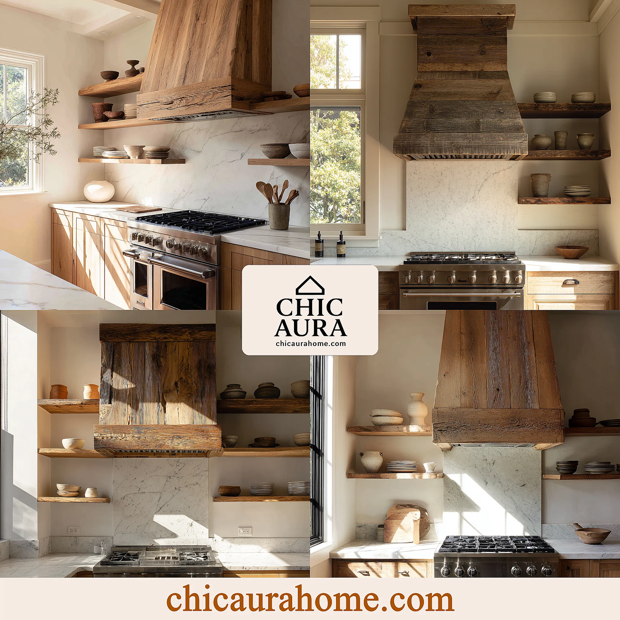 vent hood ideas wood