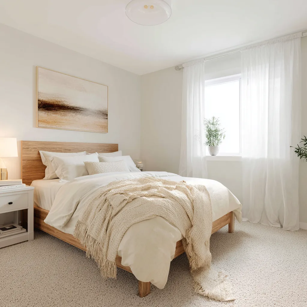 bedroom ideas beige carpet