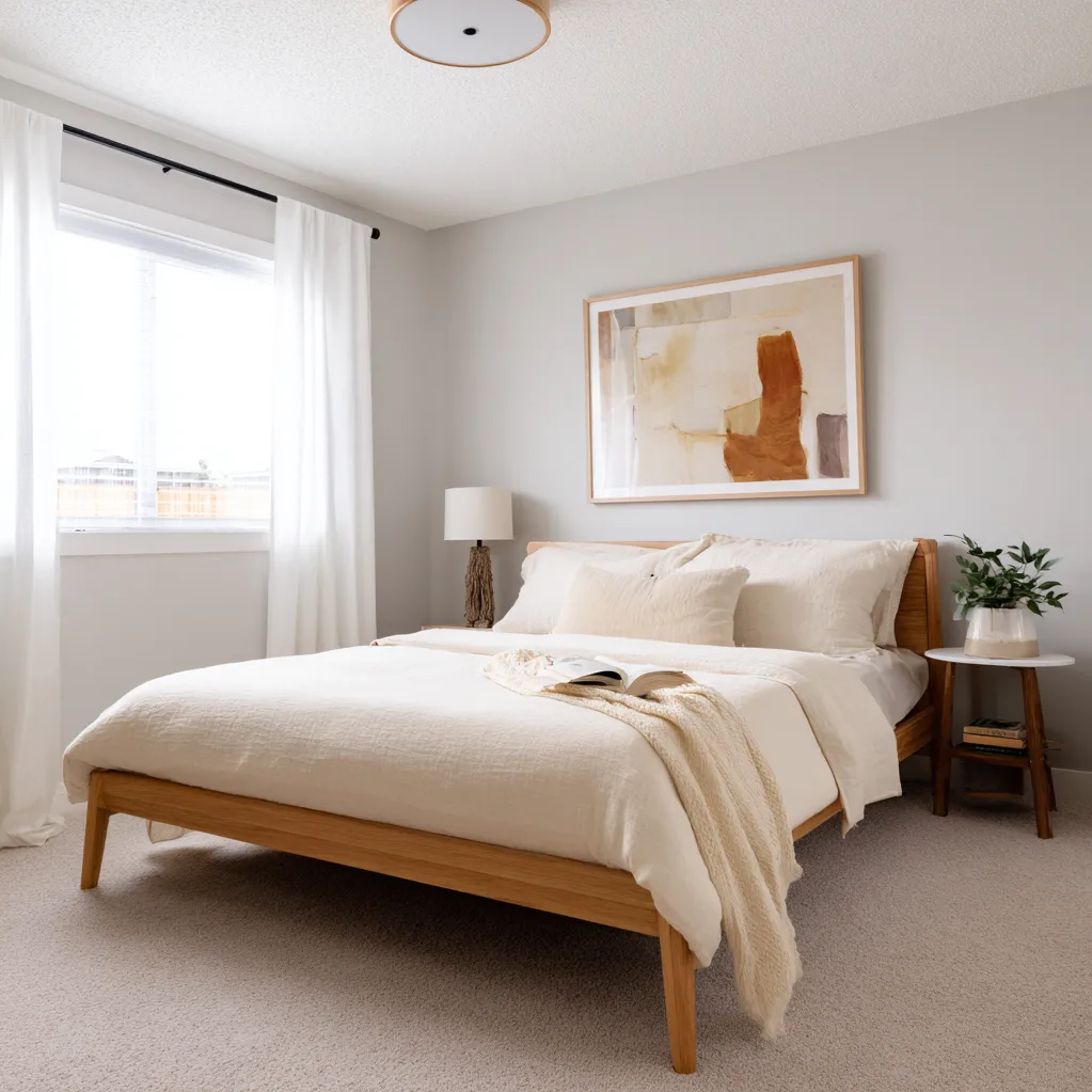 bedroom ideas beige carpet