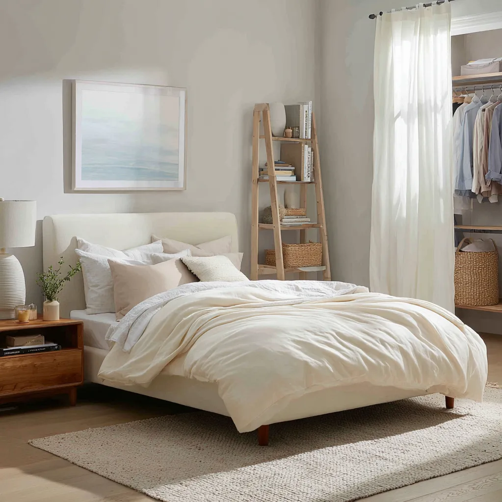 bedroom ideas ivory bed