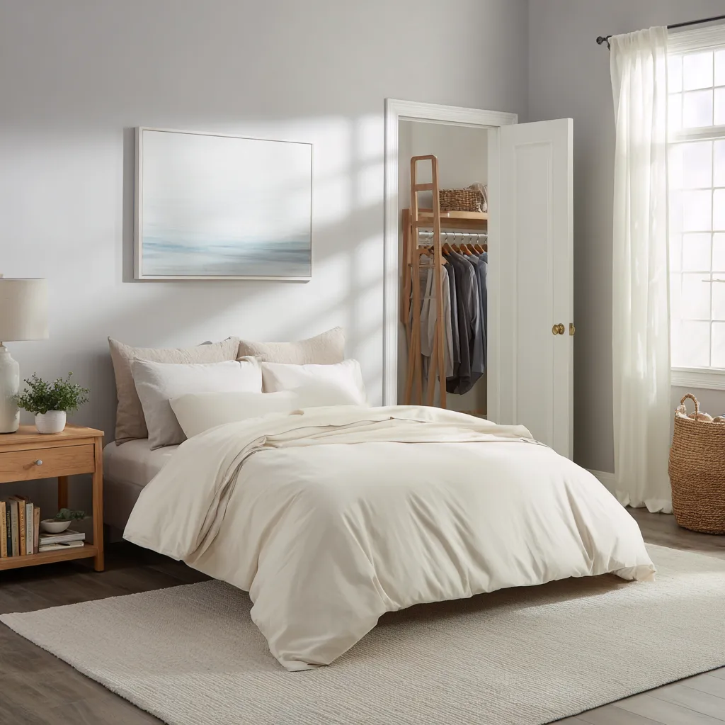 bedroom ideas ivory bed