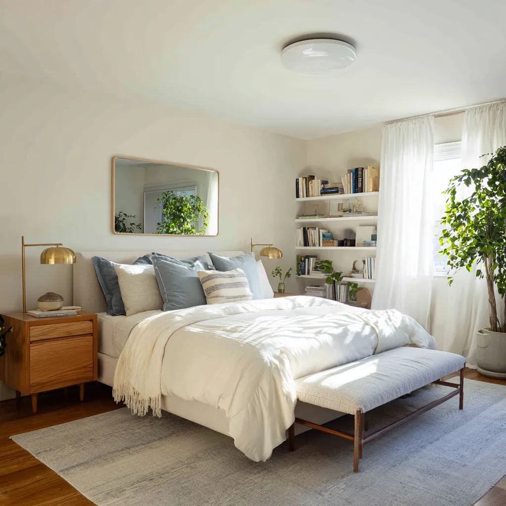 bedroom ideas ivory walls