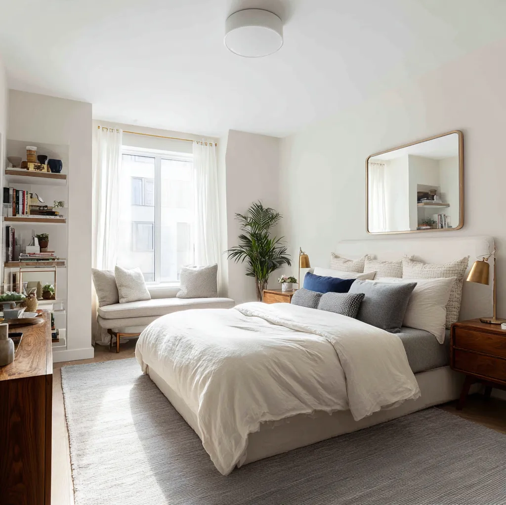 bedroom ideas ivory walls