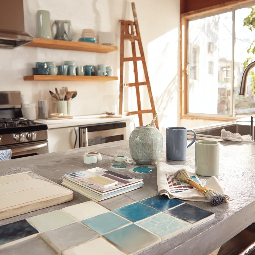 ceramic paint palette ideas