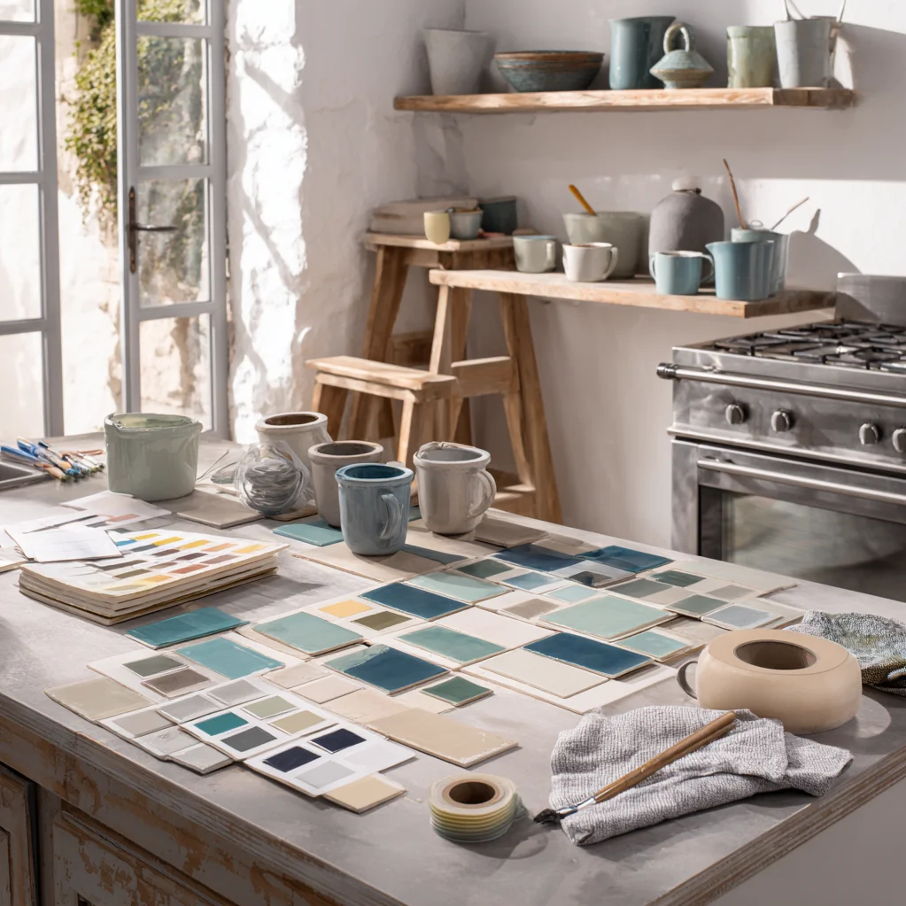 ceramic paint palette ideas