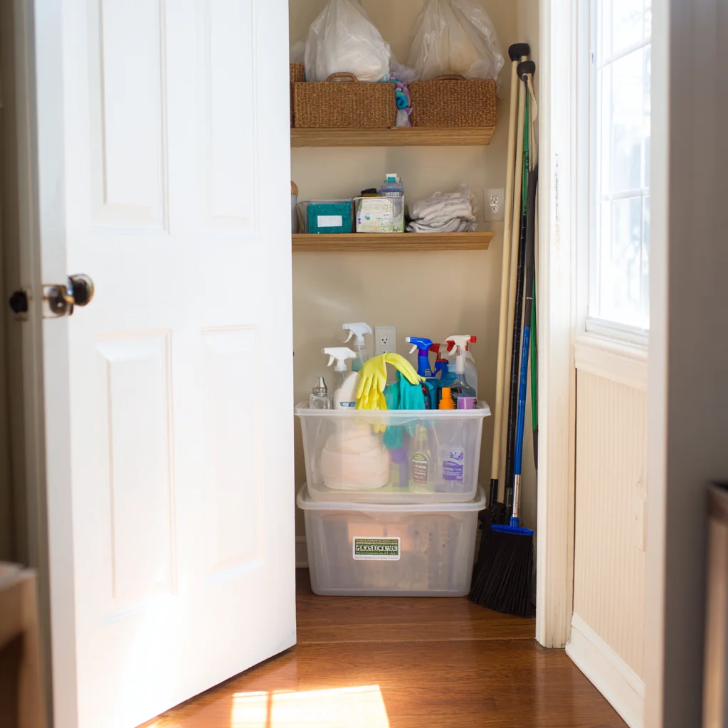 cleaning basket ideas