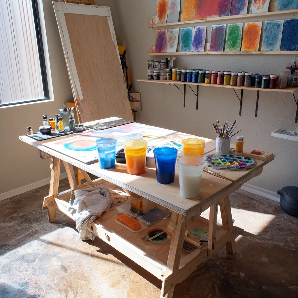 color combos pour painting color ideas