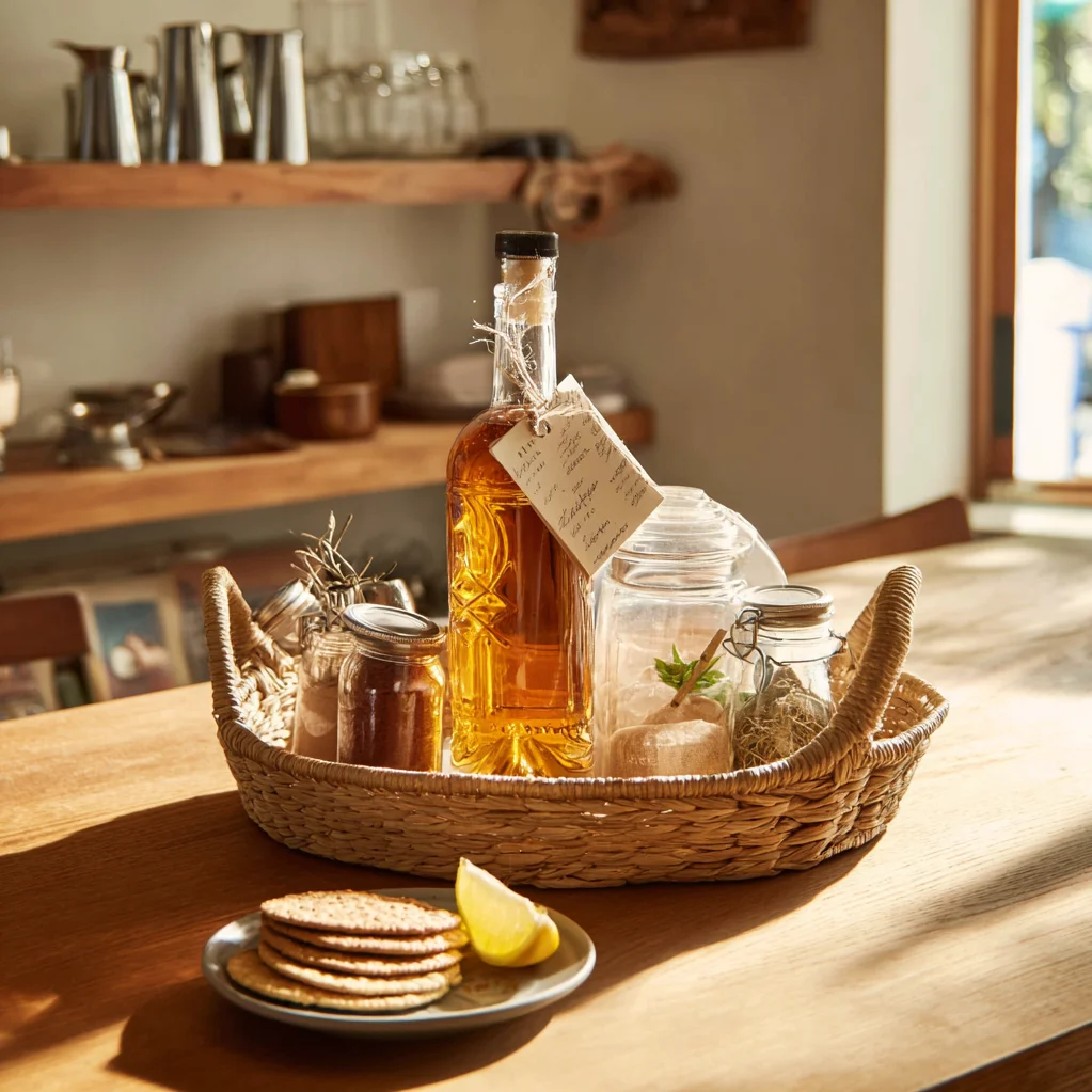 diy alcohol gift basket ideas