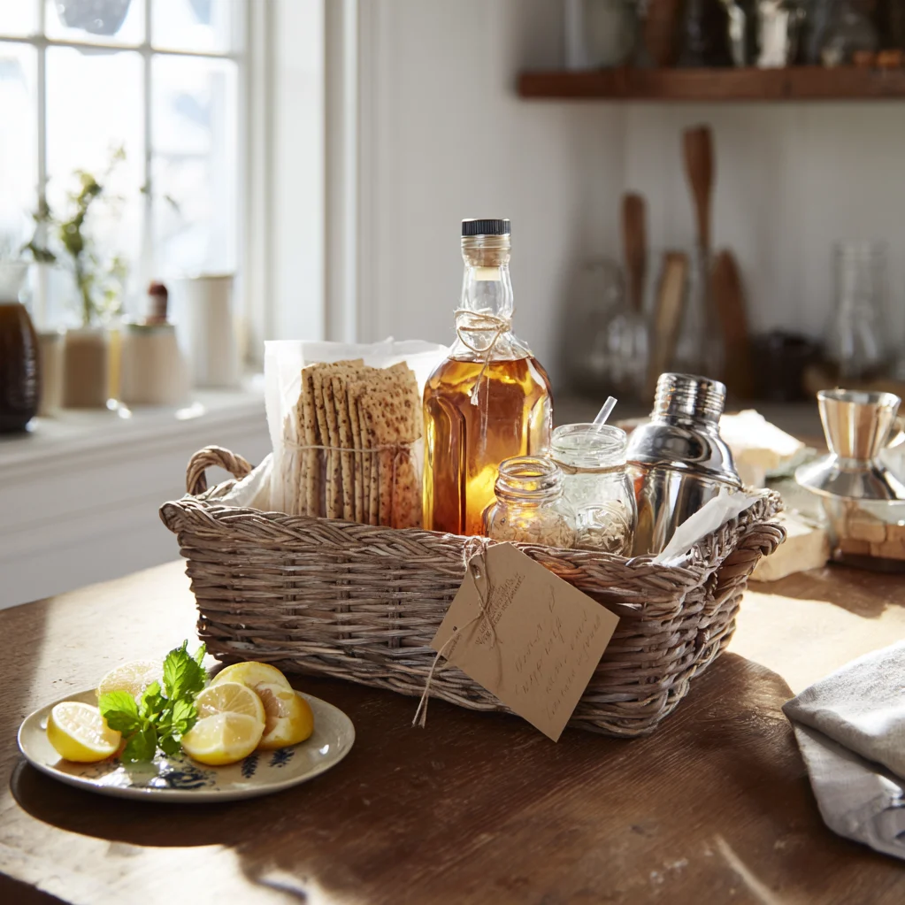 diy alcohol gift basket ideas