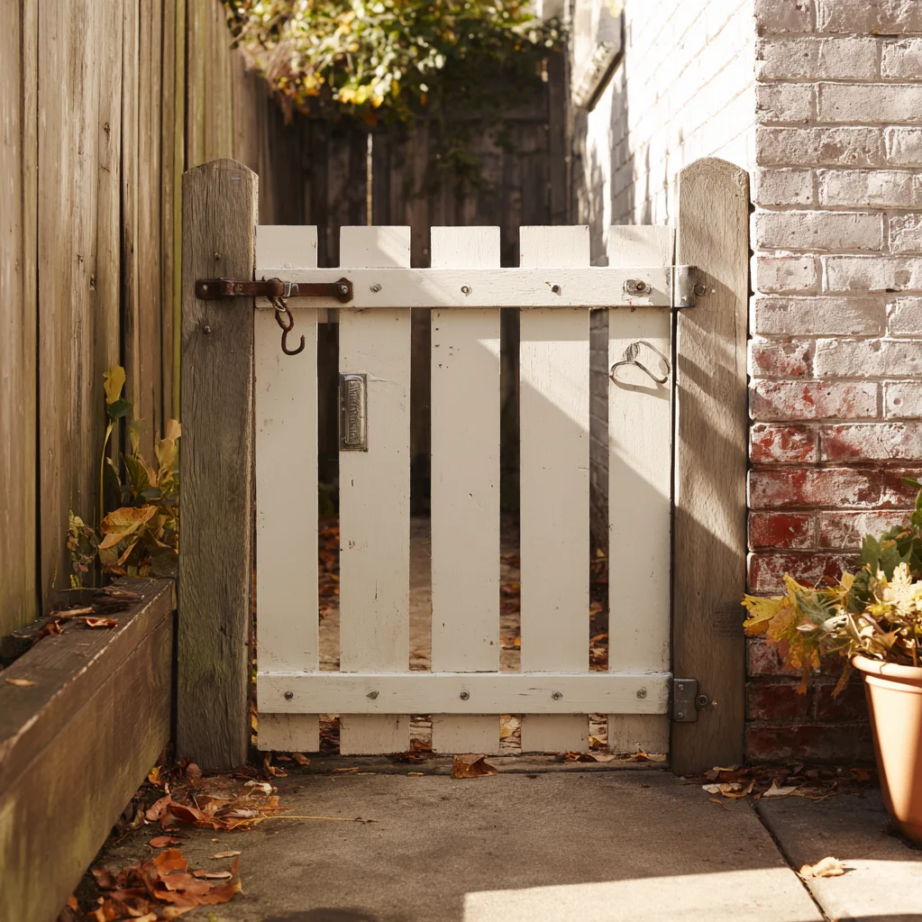 diy gate latches ideas