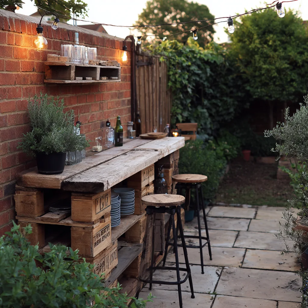 diy outdoor bar ideas