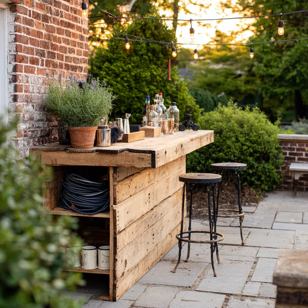 diy outdoor bar ideas