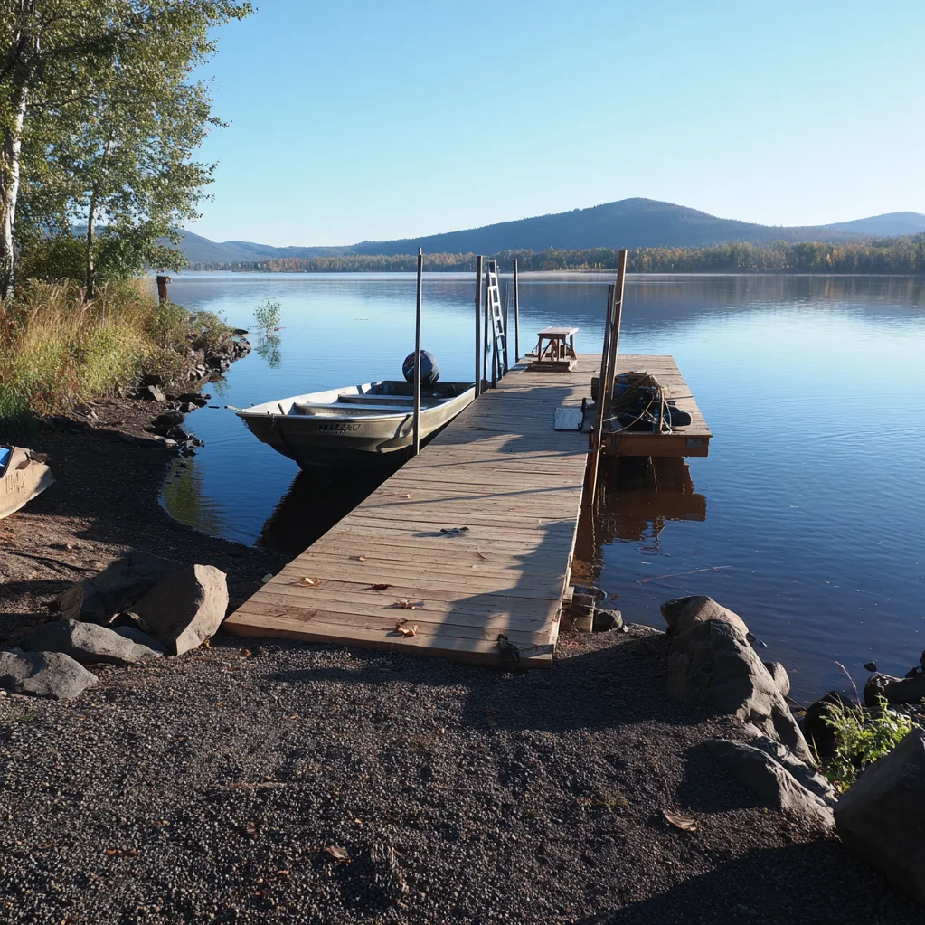 homemade boat ramp ideas
