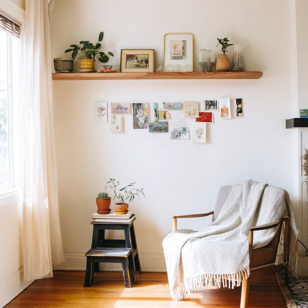 how to display postcards ideas