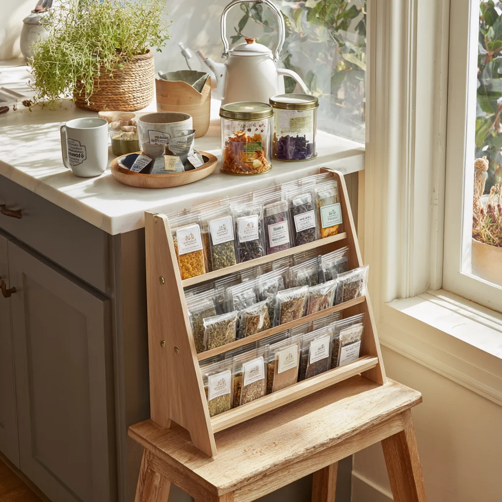 how to organize tea bags ideas