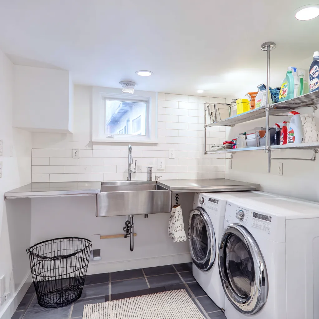 laundry room ideas with sink layout