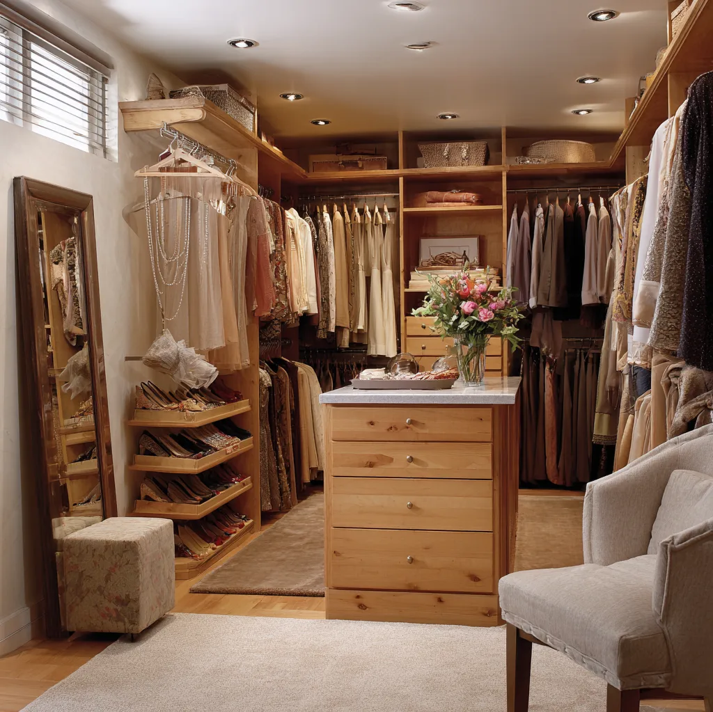 luxury closets design for women