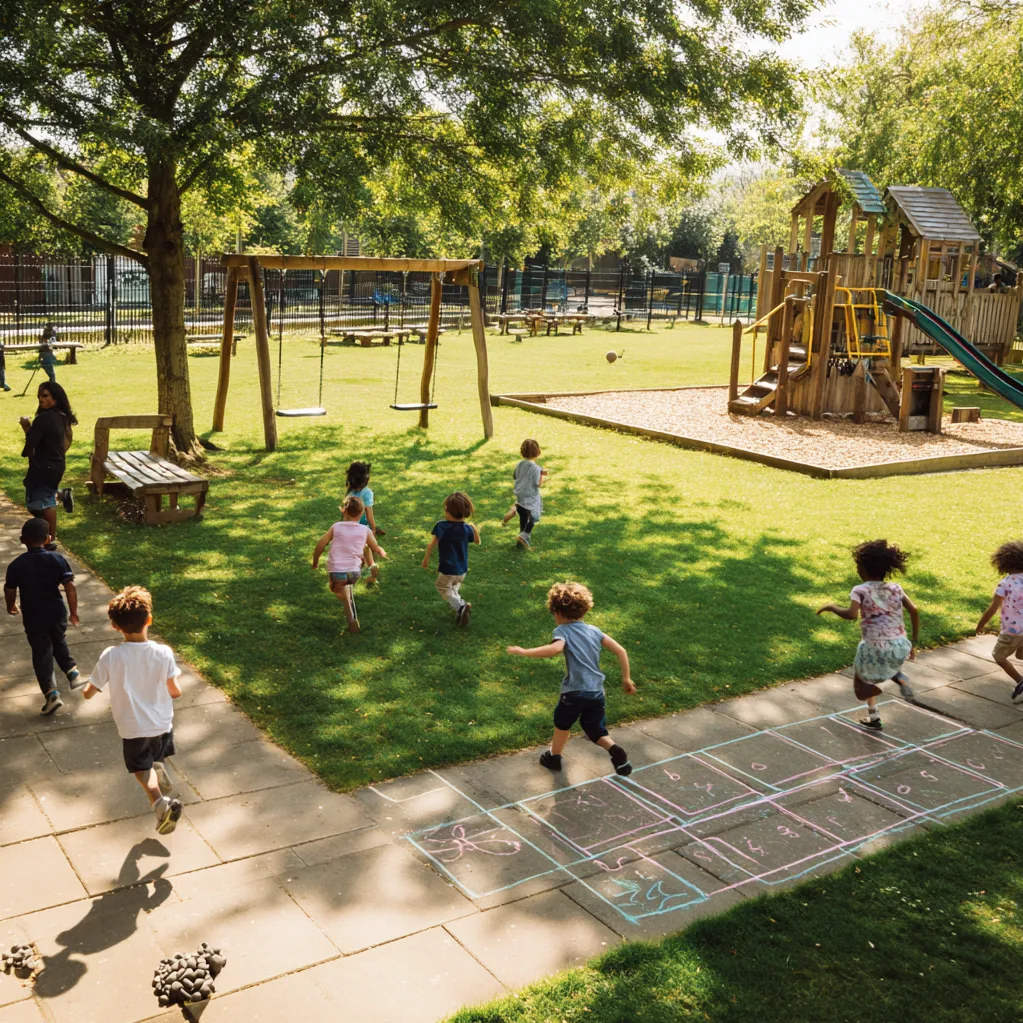 outdoor game ideas for school