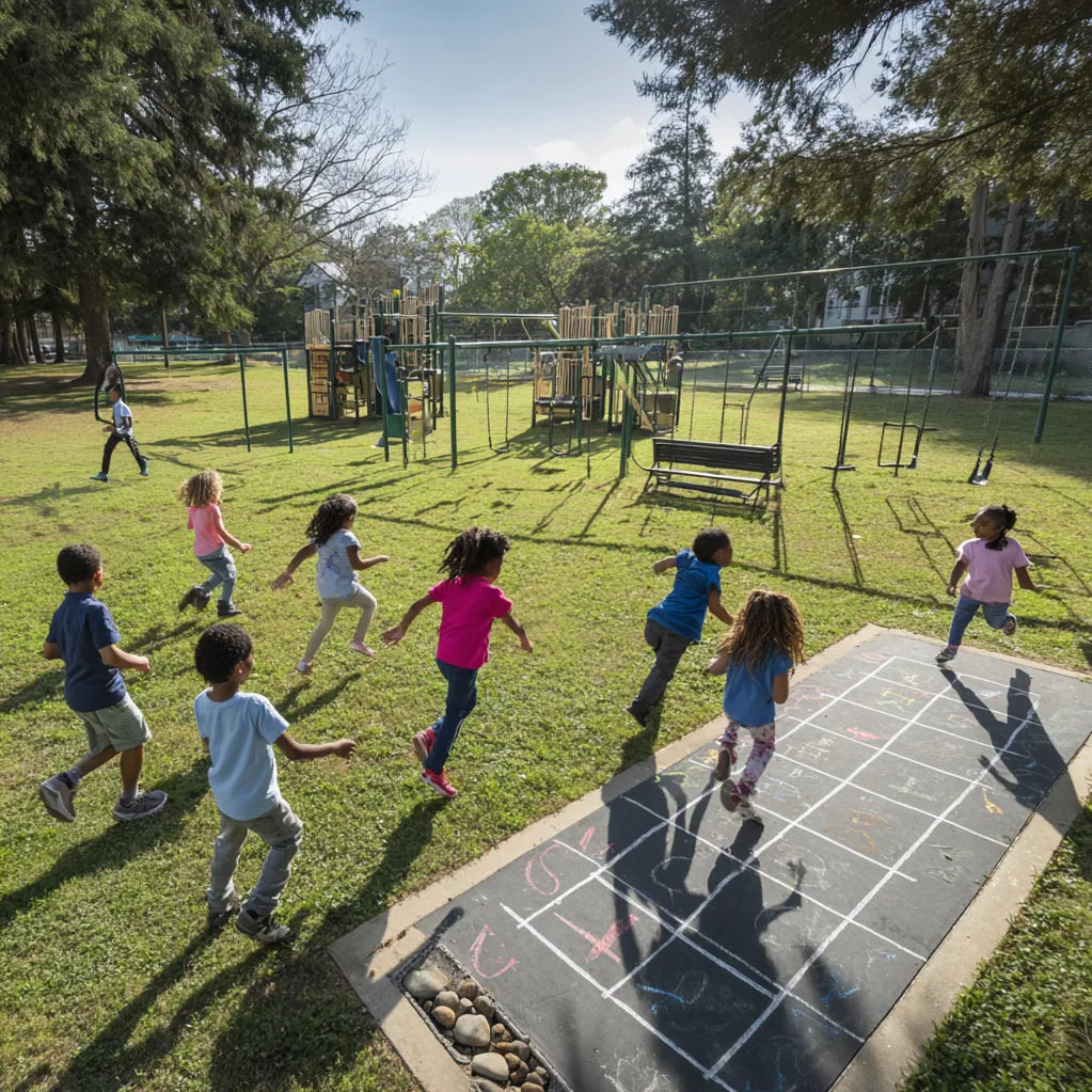 outdoor game ideas for school