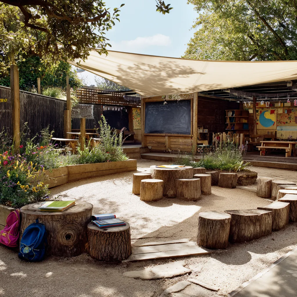 outdoor learning spaces schools ideas