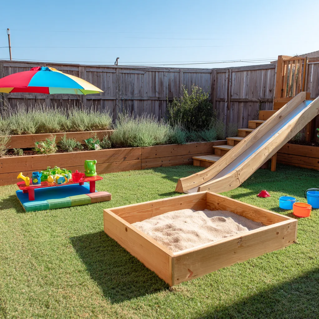outdoor play area ideas for toddlers