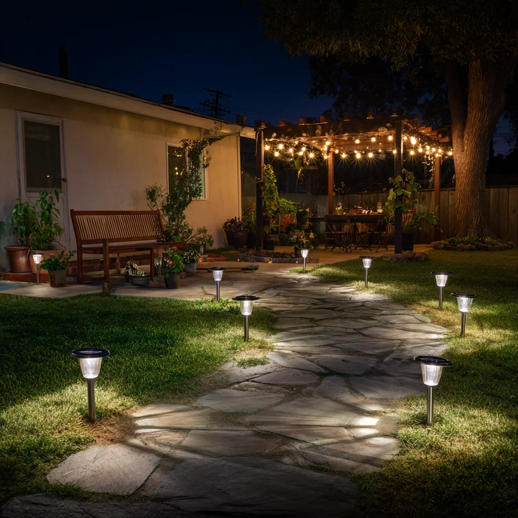 outdoor solar light ideas