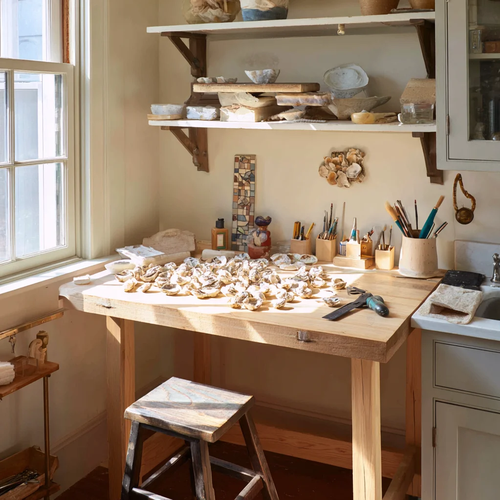 oyster shell crafts ideas