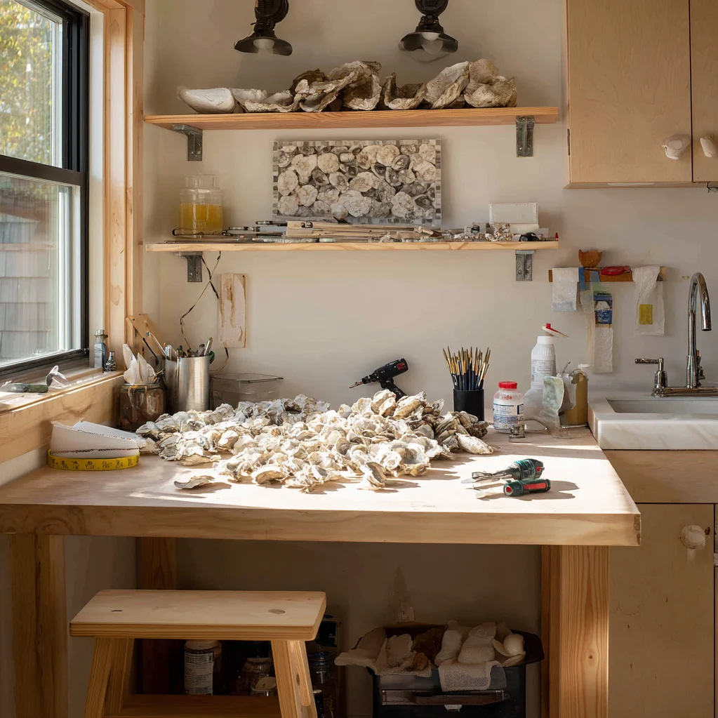 oyster shell crafts ideas