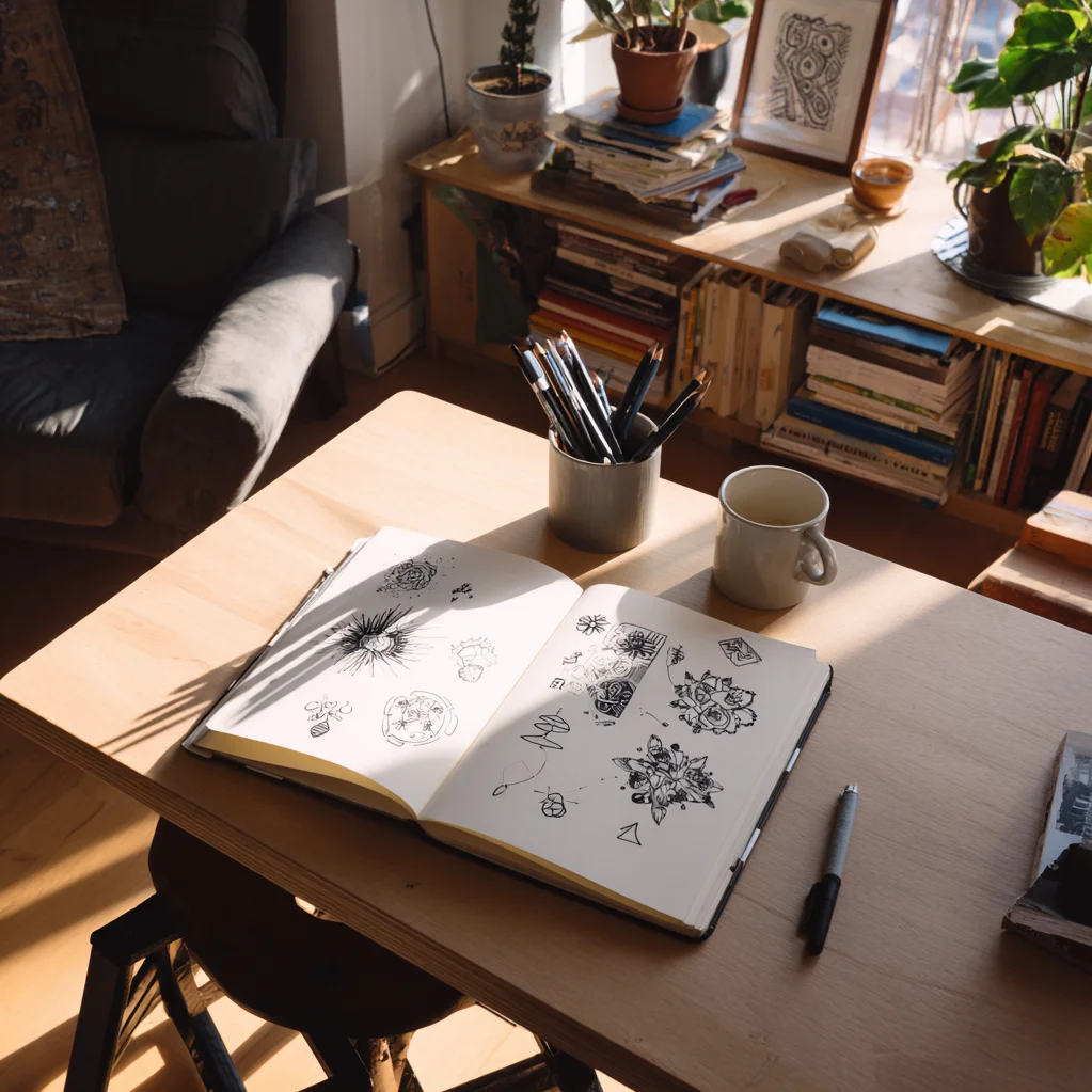 random doodles to draw ideas