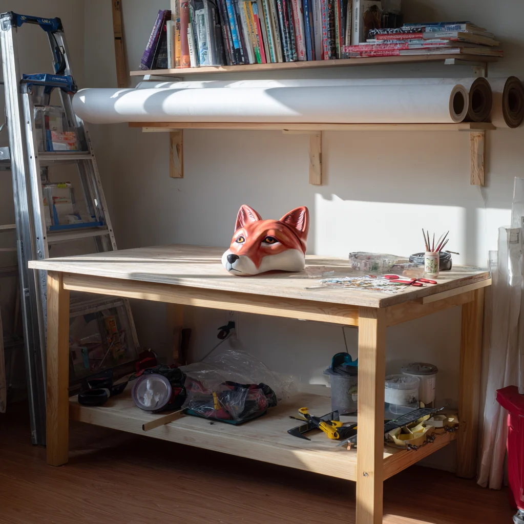 red fox therian mask ideas