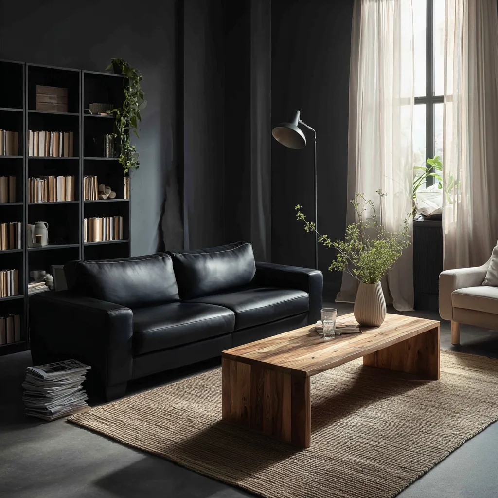 room ideas aesthetic clean dark