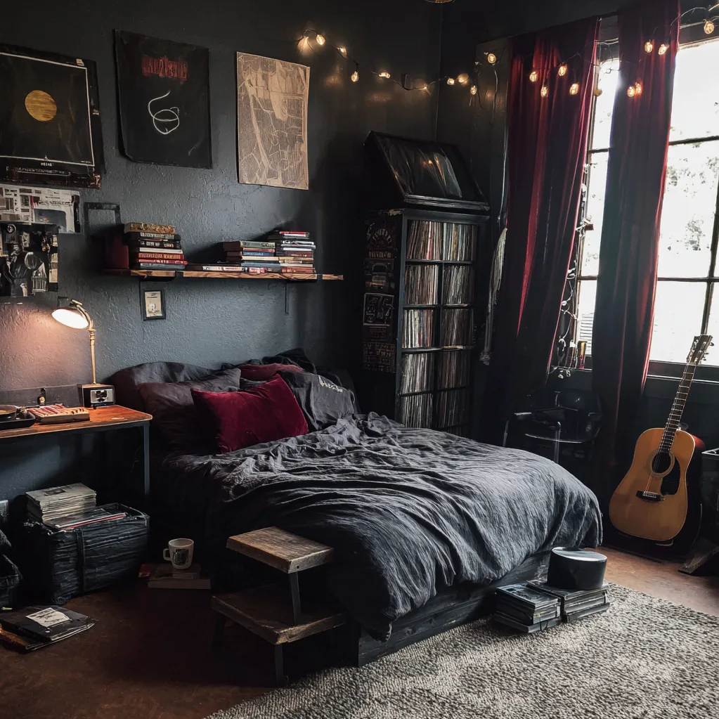 room ideas aesthetic grunge emo