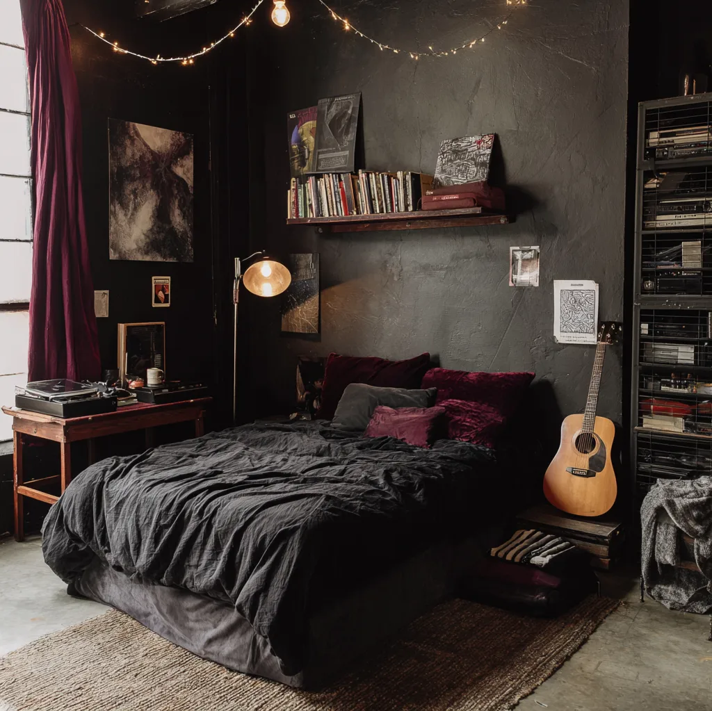 room ideas aesthetic grunge emo