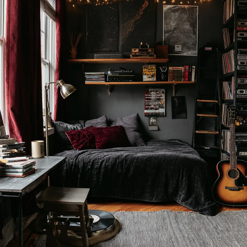 room ideas aesthetic grunge emo