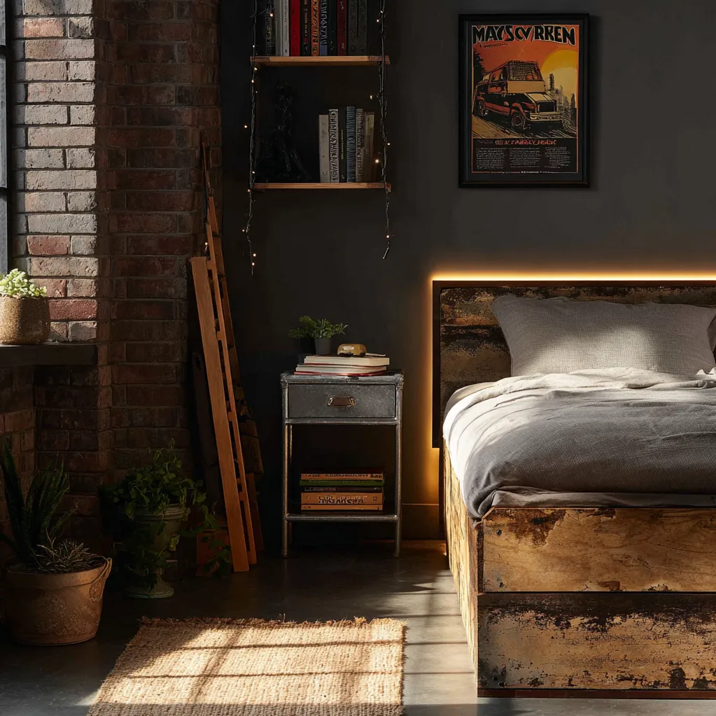 room ideas aesthetic grunge led lights