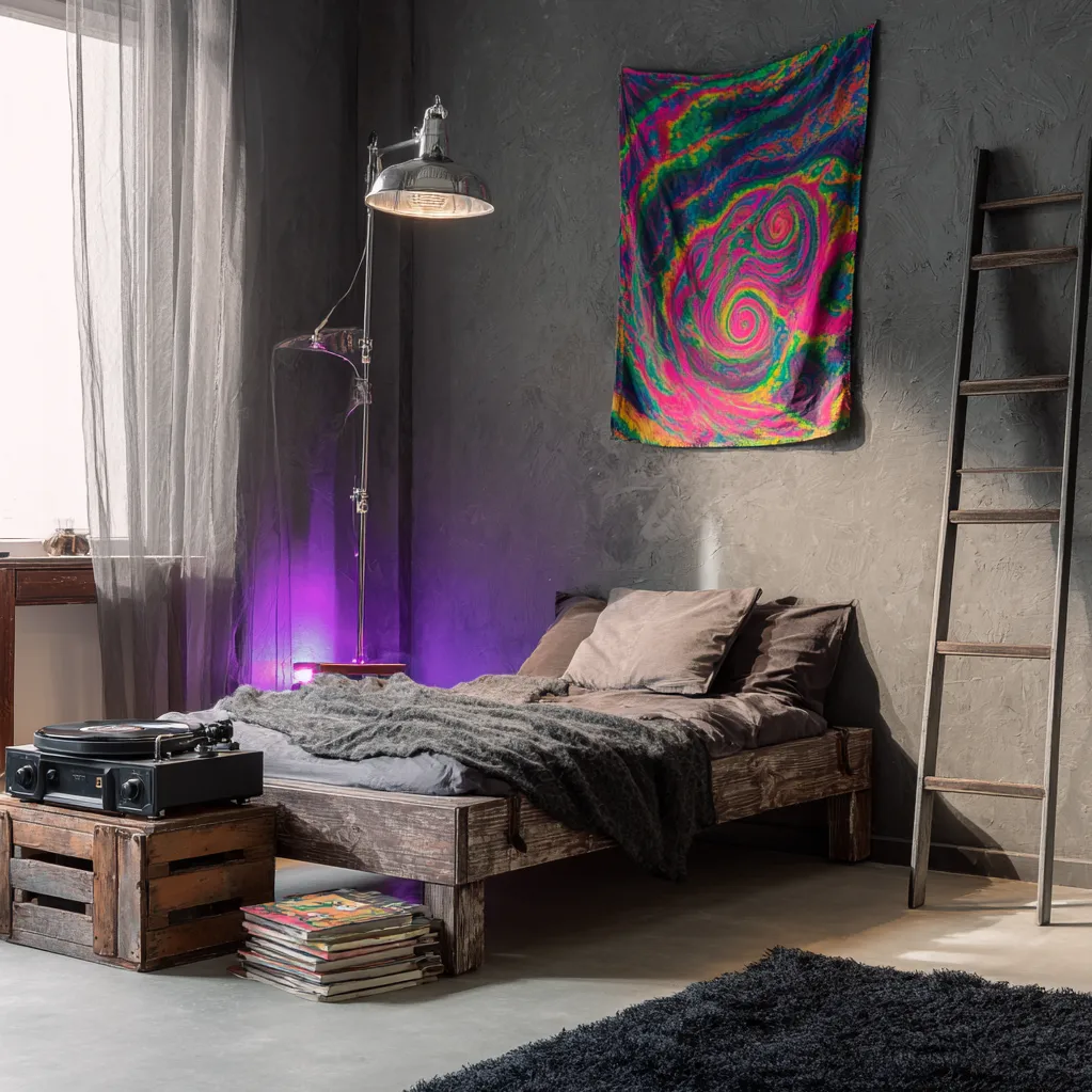 room ideas aesthetic trippy grunge