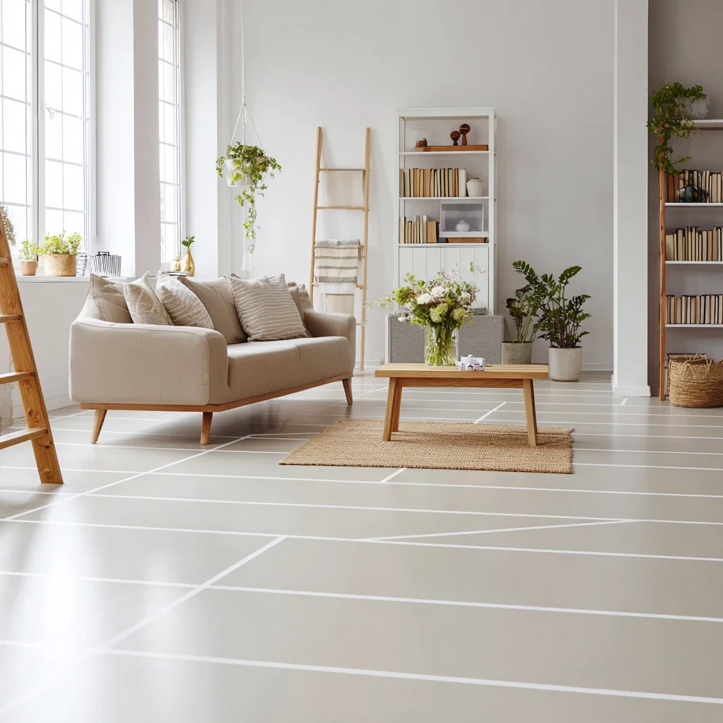simple floor paint design ideas