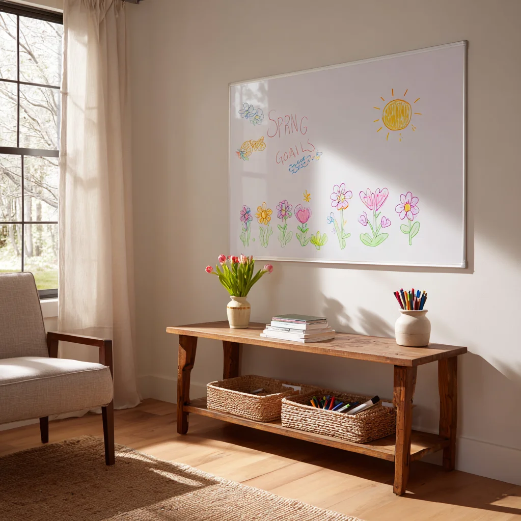 spring whiteboard ideas